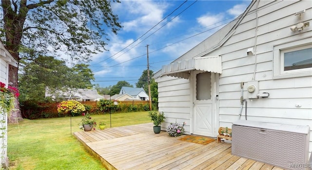 78 Heather Rd, Cheektowaga, NY 14225 - view of wooden terrace