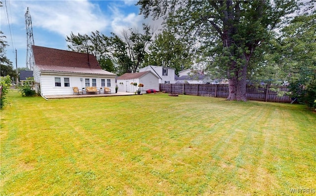 78 Heather Rd, Cheektowaga, NY 14225 - view of yard with a deck