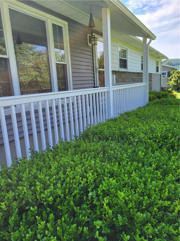 138 Dingman Hill Rd, Bainbridge, NY 13733 - view of home's exterior featuring a porch
