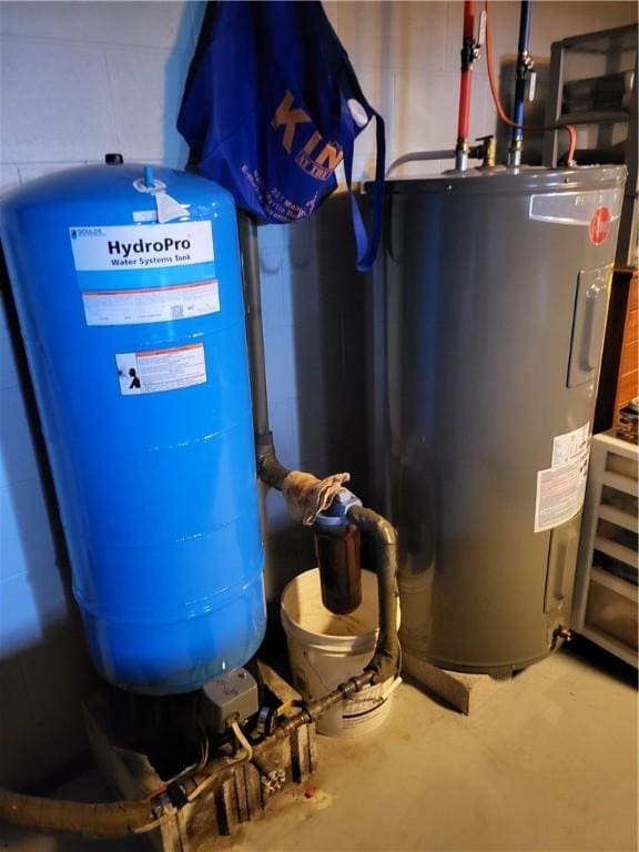 138 Dingman Hill Rd, Bainbridge, NY 13733 - utility room with electric water heater