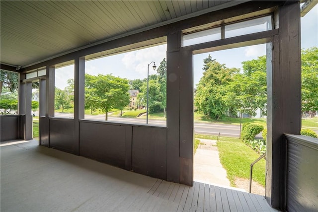 896-898 S Plymouth Ave, Rochester, NY 14608 - unfurnished sunroom with plenty of natural light