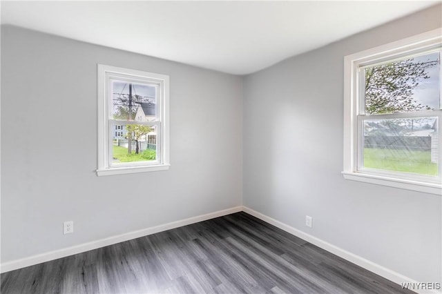 370 W W Girard Blvd, Tonawanda, NY 14217 - spare room with dark wood-style flooring
