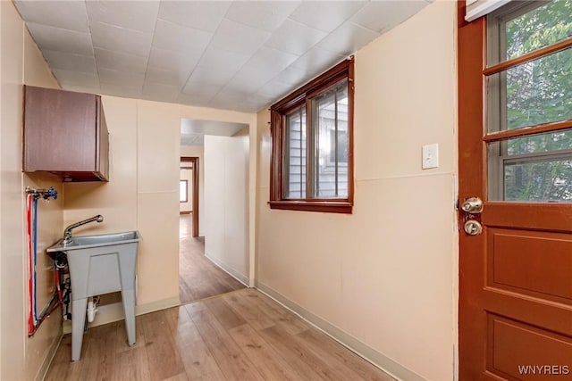 146 Longnecker St, Buffalo, NY 14206 - corridor with light wood-style floors and baseboards