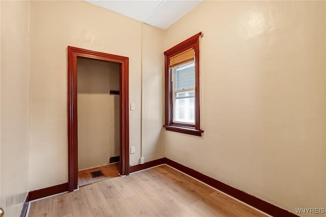 146 Longnecker St, Buffalo, NY 14206 - unfurnished bedroom with light wood-style floors and baseboards