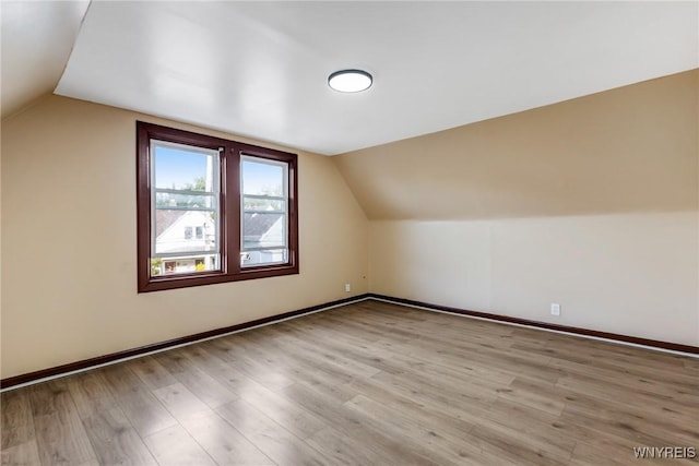 146 Longnecker St, Buffalo, NY 14206 - additional living space with vaulted ceiling and wood finished floors
