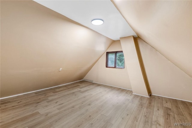 146 Longnecker St, Buffalo, NY 14206 - bonus room featuring wood finished floors and vaulted ceiling