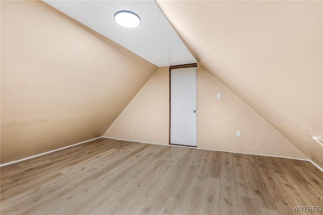 146 Longnecker St, Buffalo, NY 14206 - additional living space featuring lofted ceiling and wood finished floors