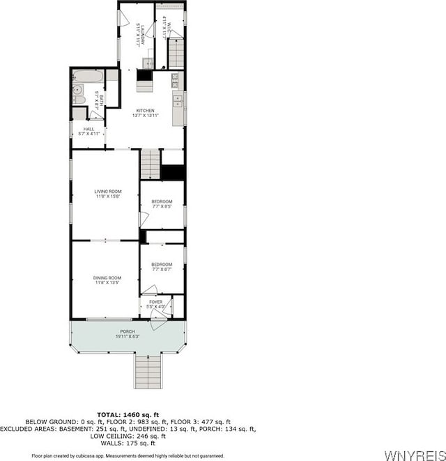 146 Longnecker St, Buffalo, NY 14206 - view of property floor plan
