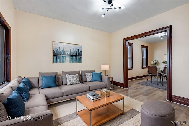 146 Longnecker St, Buffalo, NY 14206 - living room featuring light wood finished floors