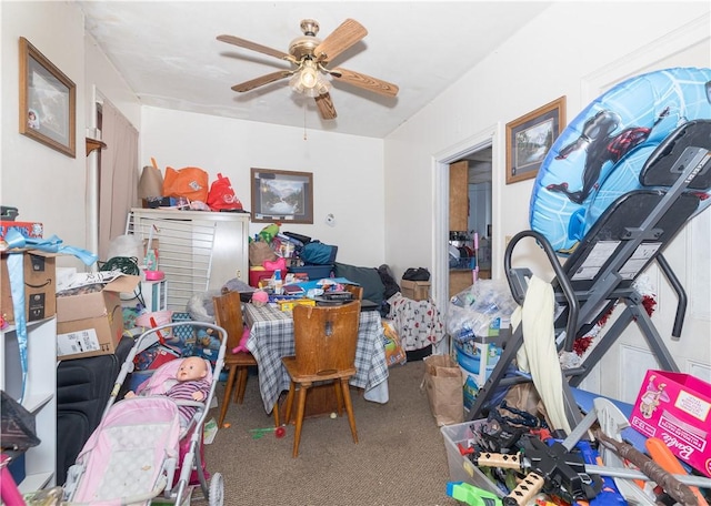 364 W 3rd St, Elmira City, NY 14901 - interior space with a ceiling fan