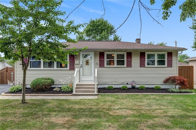 7 Cannas Ct, Cheektowaga, NY 14227 - ranch-style home featuring a chimney