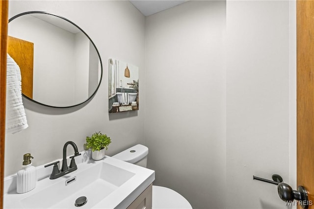 374 Dewey Ave, Buffalo, NY 14214 - half bathroom featuring toilet and vanity