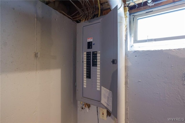 374 Dewey Ave, Buffalo, NY 14214 - utility room with electric panel