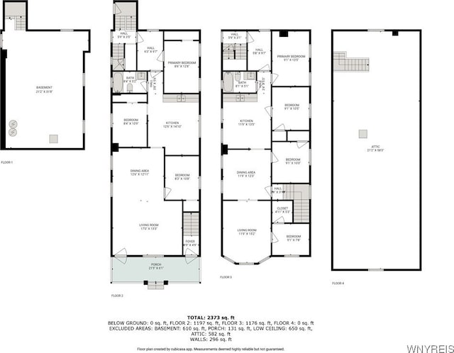 1329 Clinton St, Buffalo, NY 14206 - view of floor plan / room layout