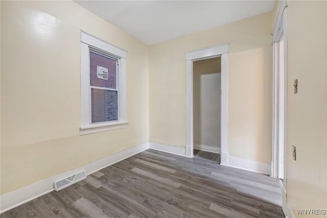 1329 Clinton St, Buffalo, NY 14206 - empty room with wood finished floors