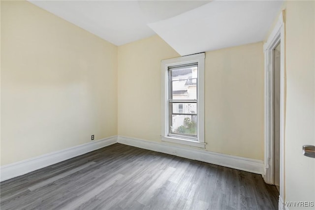 1329 Clinton St, Buffalo, NY 14206 - unfurnished room with wood finished floors and baseboards