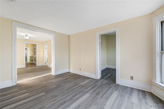 1329 Clinton St, Buffalo, NY 14206 - spare room with wood finished floors
