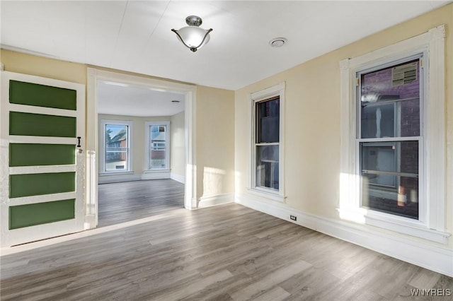 1329 Clinton St, Buffalo, NY 14206 - empty room featuring wood finished floors