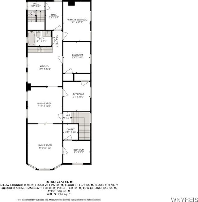 1329 Clinton St, Buffalo, NY 14206 - view of room layout