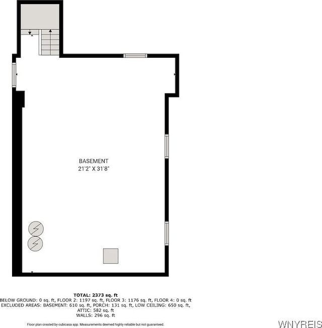 1329 Clinton St, Buffalo, NY 14206 - view of home floor plan