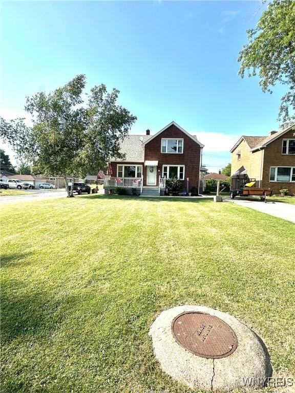 93 Century Dr, West Seneca, NY 14224 - view of front of property featuring a front yard