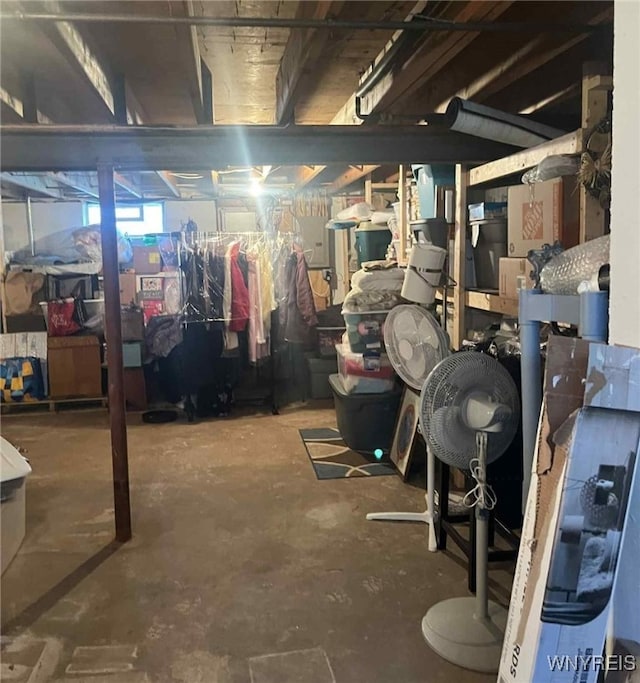 120 Park Lane Cir, Lockport City, NY 14094 - view of unfinished below grade area