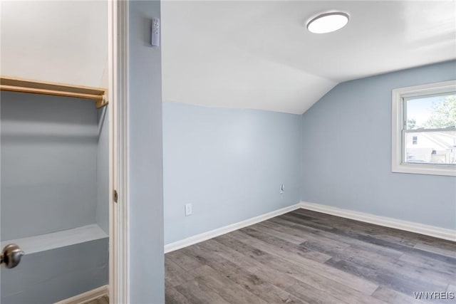 40 Decker St, Buffalo, NY 14215 - bonus room featuring vaulted ceiling and wood finished floors