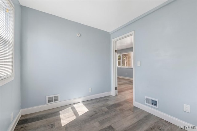 40 Decker St, Buffalo, NY 14215 - empty room with wood finished floors and baseboards