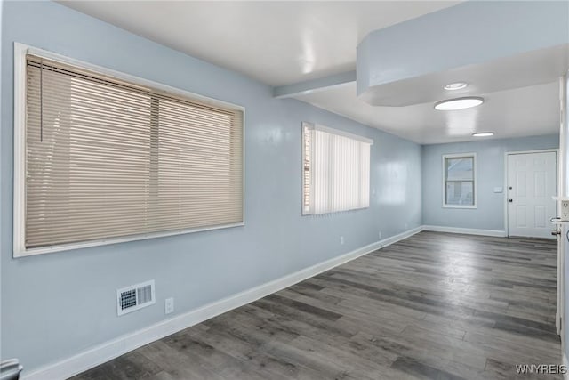 40 Decker St, Buffalo, NY 14215 - spare room featuring baseboards and wood finished floors