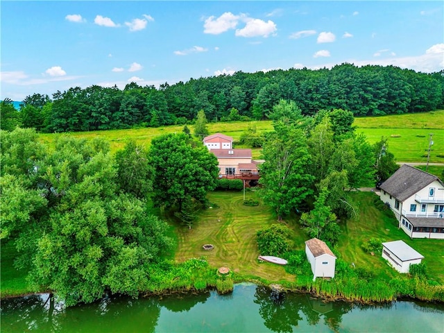61 Country Pl, Colesville, NY 13813 - aerial view of property and surrounding area featuring a nearby body of water