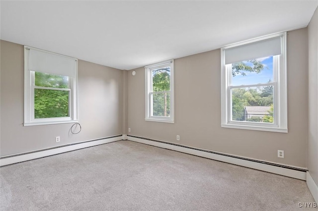 16 Onondaga St, Skaneateles, NY 13152 - spare room with carpet and baseboard heating
