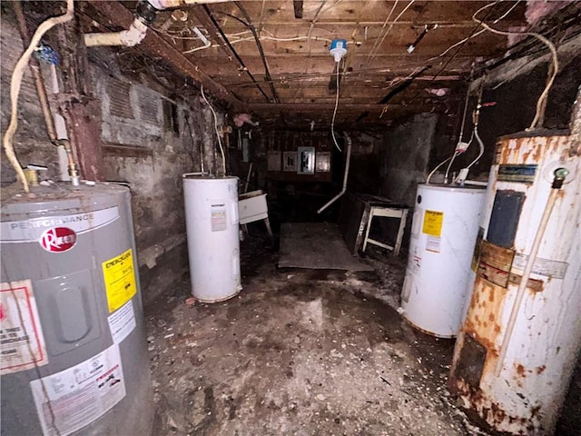 182 Parsells Ave, Rochester, NY 14609 - utilities with electric water heater and water heater