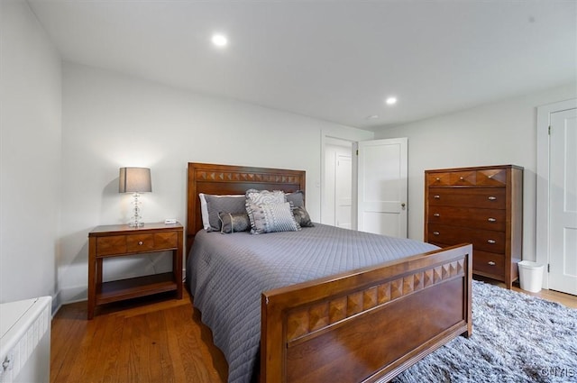 53 Payne St, Hamilton, NY 13346 - bedroom featuring wood finished floors and recessed lighting