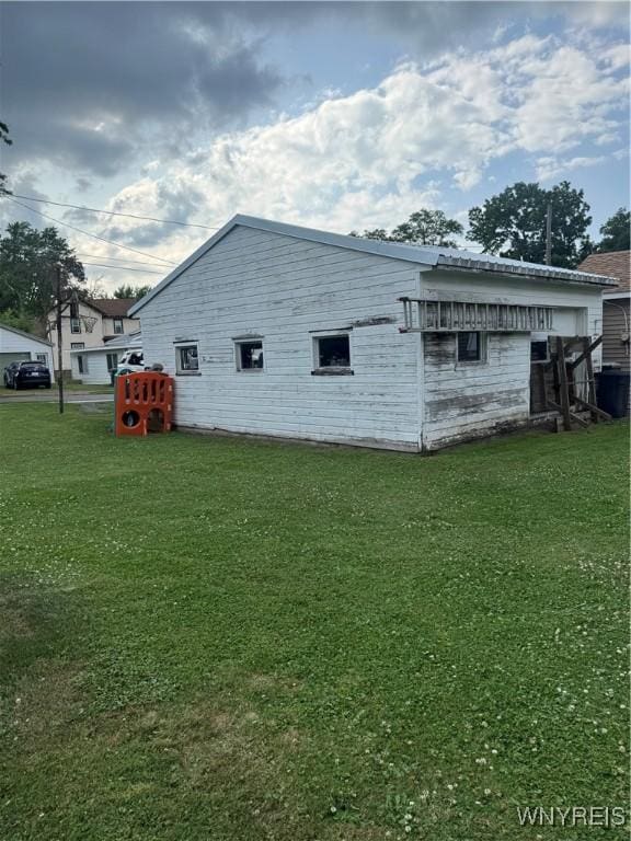 29 Church St, Royalton, NY 14105 - view of home's exterior with a lawn