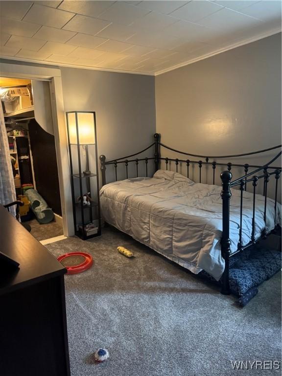 29 Church St, Royalton, NY 14105 - bedroom featuring carpet and ornamental molding
