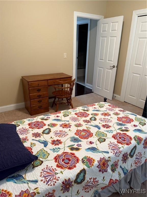171 Harbridge Mnr, Amherst, NY 14221 - carpeted bedroom featuring a closet and baseboards