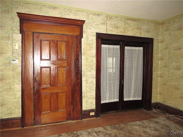 164 Kanzog Rd, German Flatts, NY 13407 - detailed view of wood finished floors and baseboards