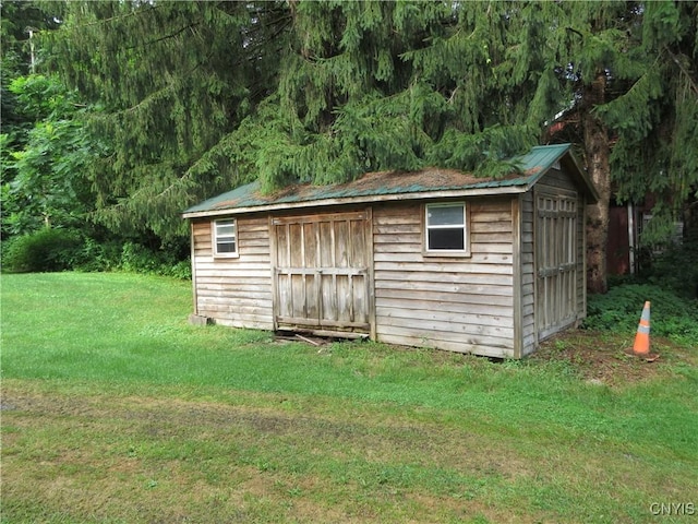 164 Kanzog Rd, German Flatts, NY 13407 - view of shed