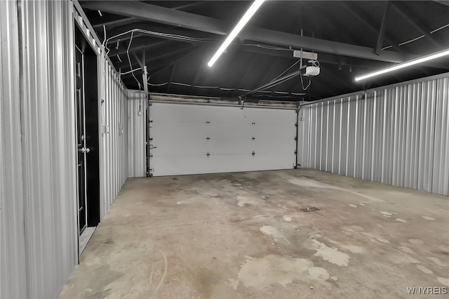 4221 Upper Mountain Rd, Cambria, NY 14132 - garage with a garage door opener