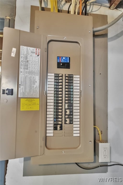 4221 Upper Mountain Rd, Cambria, NY 14132 - utilities with electric panel