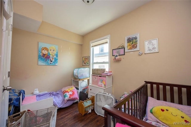 54 Tuxedo Pl, Buffalo, NY 14207 - bedroom with dark wood finished floors