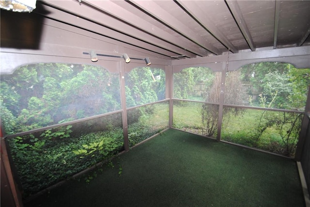11 Elmwood Ave, Hornellsville, NY 14843 - view of unfurnished sunroom