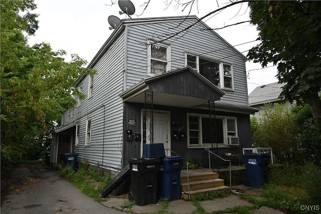 2519 Lodi St, Syracuse, NY 13208 - view of front of house featuring cooling unit