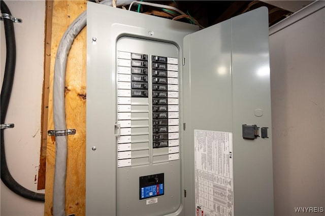 150 Collins Ave, West Seneca, NY 14224 - utility room featuring electric panel