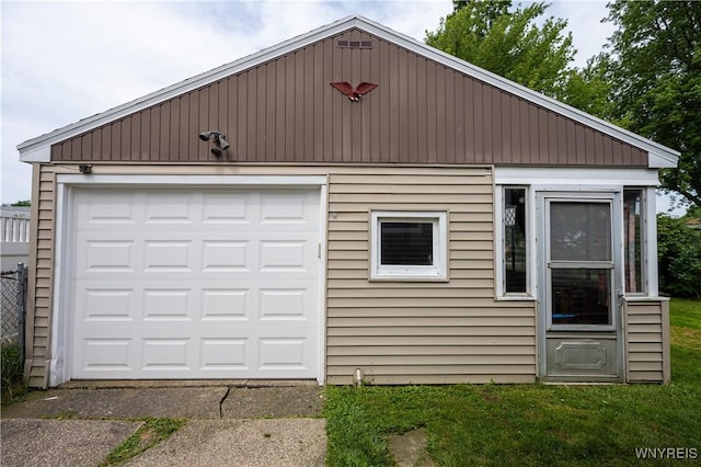 150 Collins Ave, West Seneca, NY 14224 - detached garage featuring driveway