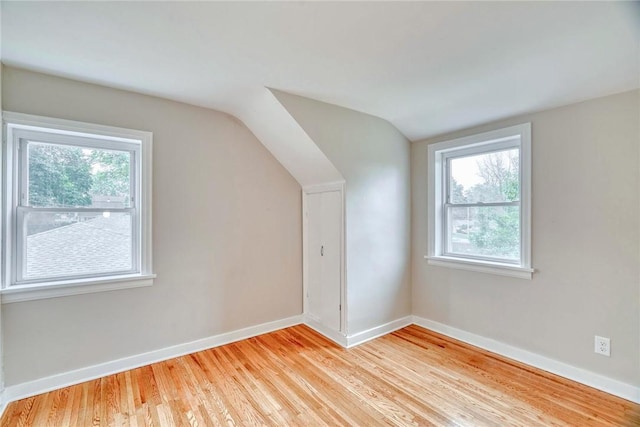 2862 Culver Rd, Irondequoit, NY 14622 - bonus room featuring lofted ceiling and light wood-type flooring
