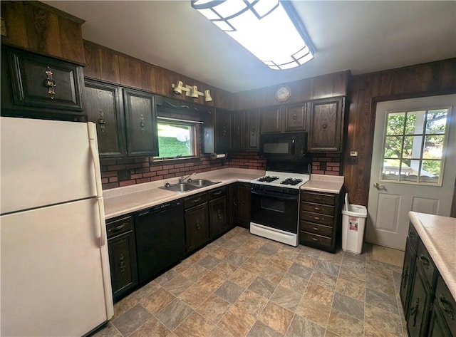 310 E Green St, Smethport Boro, PA 16749 - kitchen featuring black appliances, plenty of natural light, and light countertops