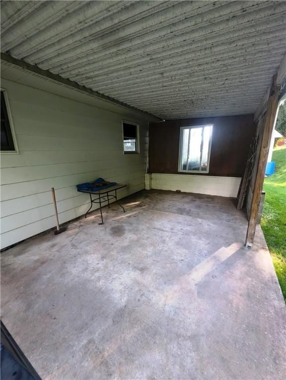 310 E Green St, Smethport Boro, PA 16749 - view of patio / terrace with an attached carport