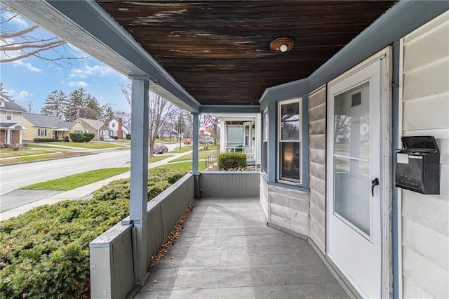 430 Ridgeway Ave, Rochester, NY 14615 - covered porch featuring a residential view