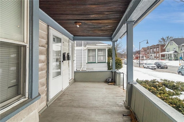 430 Ridgeway Ave, Rochester, NY 14615 - covered porch featuring a residential view